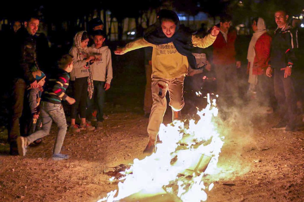 chaharshanbe suri - festival of fire