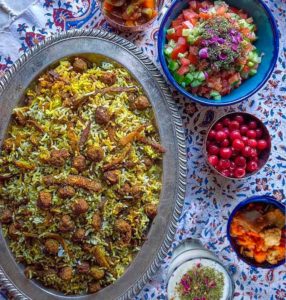 Kalam Polo Shirazi Salad