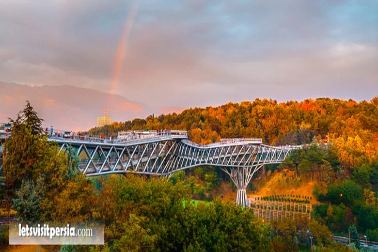 Tabiat Bridge in Tehran