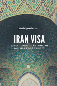 Getting iran visa for tourists