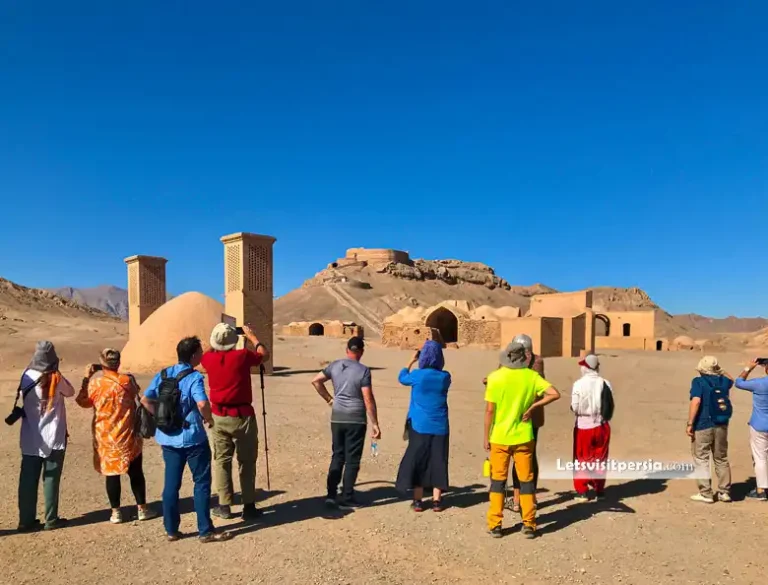 Zoroastrian Towers of Silence in Yazd, Iran