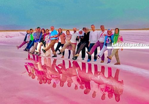 Maharloo Pink Lake