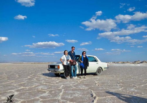 Varzaneh Salt Lake