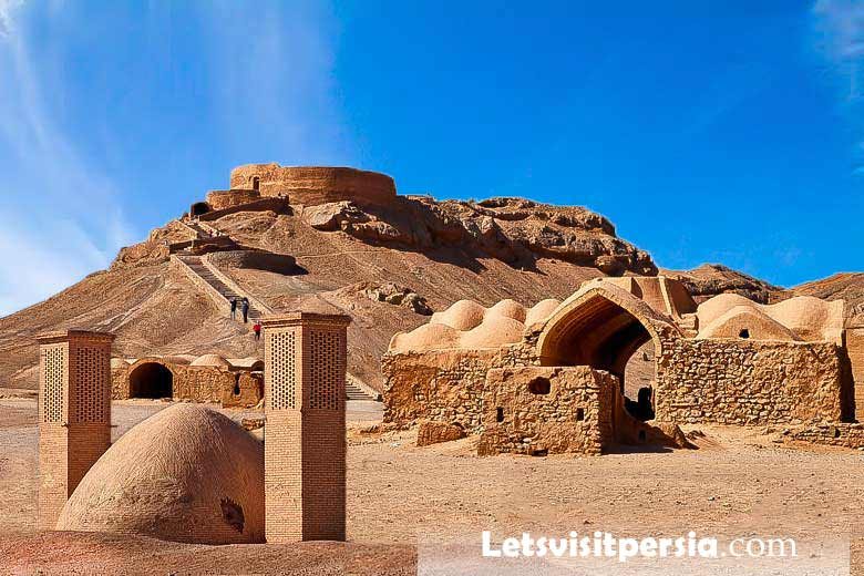 Zoroastrian Towers of silence - Dakhmeh - Letsvisitpersia Travel company